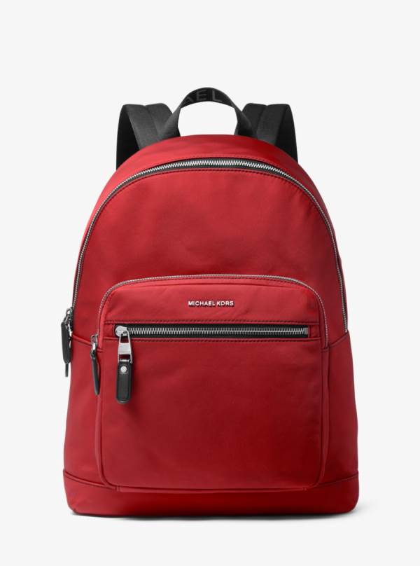 Panske Batohy Michael Kors Hudson Nylon Červené - Tasky Michael Kors Outlet | DJUXP-9754